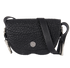 Chess Shoulder Bag, &pound;510, Handbags, Black, Leather, Front view